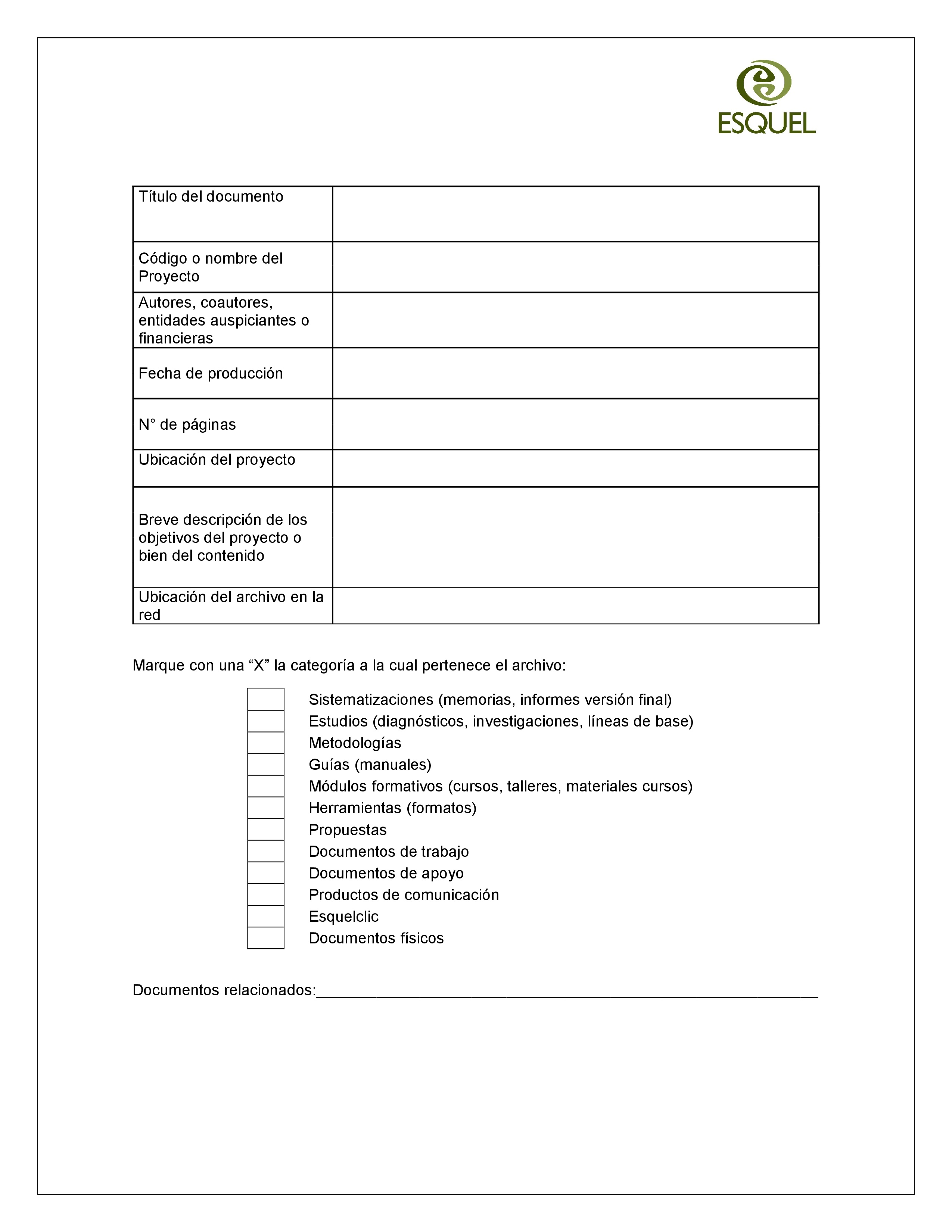 Gestion Del Conocimiento Esquel Herramientas Ficha Gesti N Del