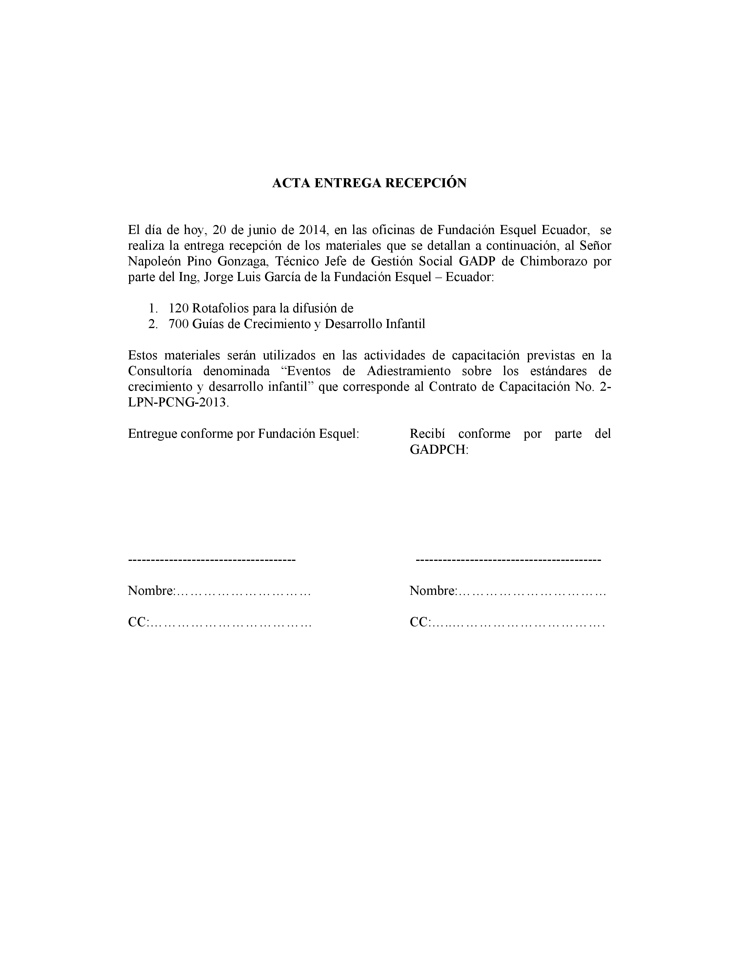 Cubierta de Formato 
