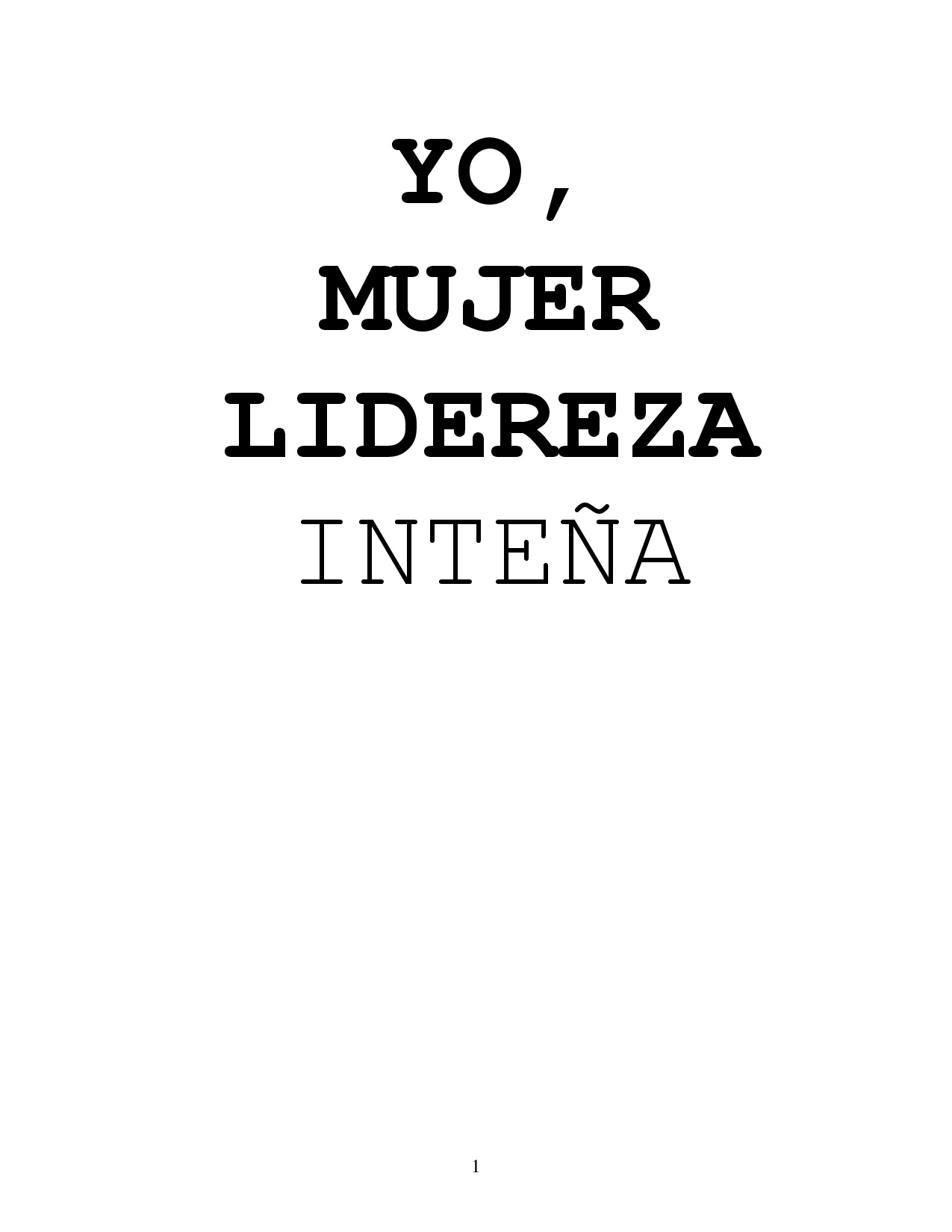 Cubierta de Mujeres Liderezas